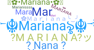 Přezdívka - Mariana