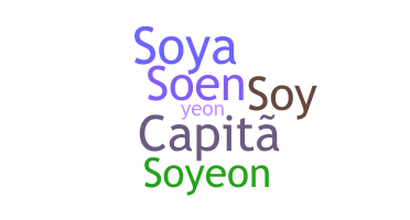 Přezdívka - Soyeon