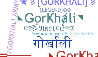 Přezdívka - Gorkhali