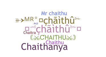 Přezdívka - chaithu