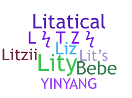 Přezdívka - Litzi