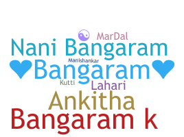 Přezdívka - Bangaram
