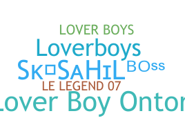 Přezdívka - loverboys