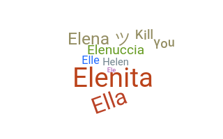 Přezdívka - Elena