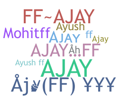 Přezdívka - Ajayff