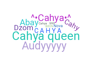Přezdívka - Cahya