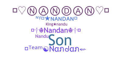 Přezdívka - Nandan