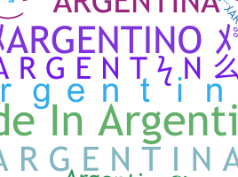 Přezdívka - Argentina