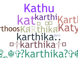 Přezdívka - Karthika