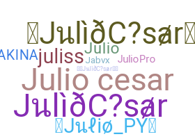 Přezdívka - JulioCesar