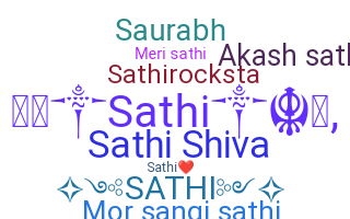 Přezdívka - Sathi