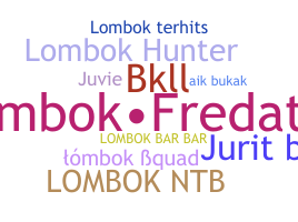 Přezdívka - Lombok