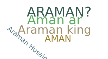 Přezdívka - Araman