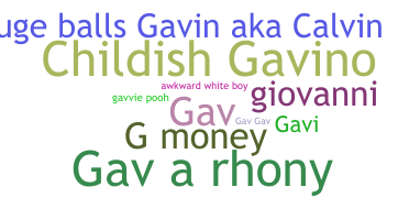 Přezdívka - Gavin