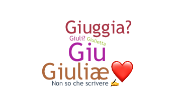 Přezdívka - Giulia