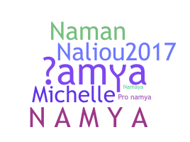 Přezdívka - Namya