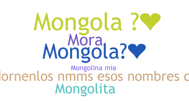 Přezdívka - Mongola