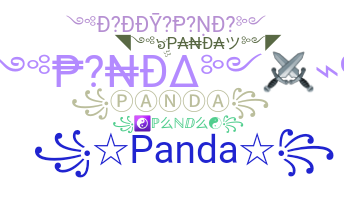 Přezdívka - Panda