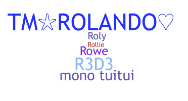 Přezdívka - Roland