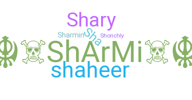 Přezdívka - Sharmi
