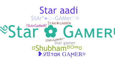 Přezdívka - StarGamer