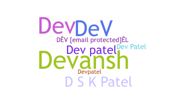 Přezdívka - DevPatel