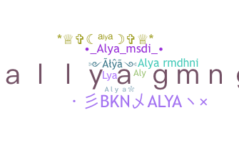Přezdívka - Alya