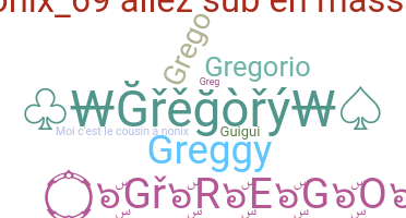 Přezdívka - Gregory