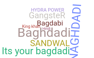 Přezdívka - Bagdadi
