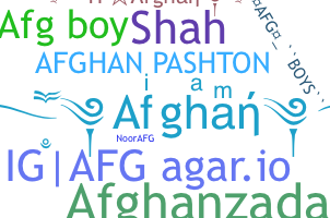 Přezdívka - Afghan