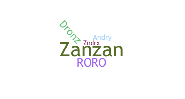 Přezdívka - Zandro