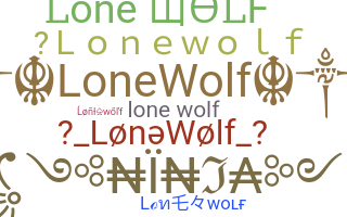 Přezdívka - Lonewolf