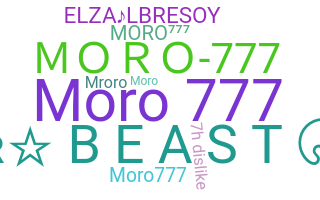Přezdívka - MORO777