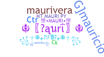 Přezdívka - Mauri
