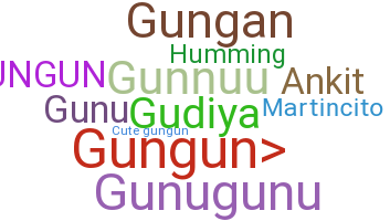 Přezdívka - Gungun