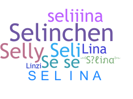 Přezdívka - Selina