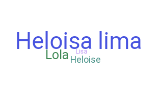 Přezdívka - Heloisa