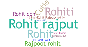 Přezdívka - RohitRajput