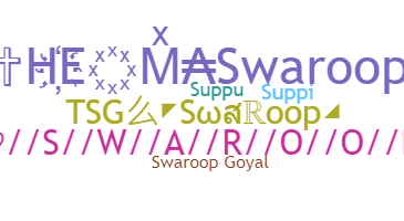 Přezdívka - Swaroop