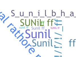 Přezdívka - Sunilff