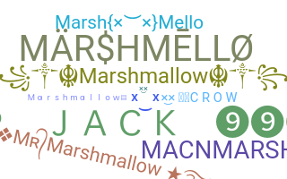 Přezdívka - Marshmallow