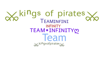 Přezdívka - TeamInfinity