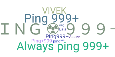 Přezdívka - PING999