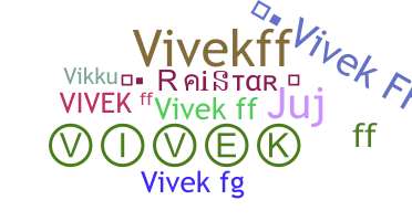 Přezdívka - VivekFF