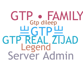 Přezdívka - GTP