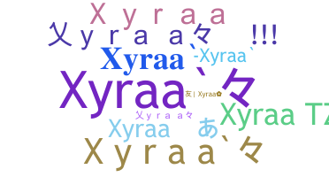 Přezdívka - xyraa