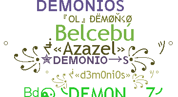 Přezdívka - demonios