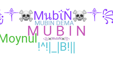 Přezdívka - Mubin