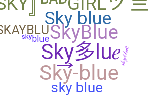 Přezdívka - skyblue