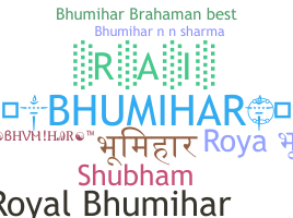 Přezdívka - Bhumihar